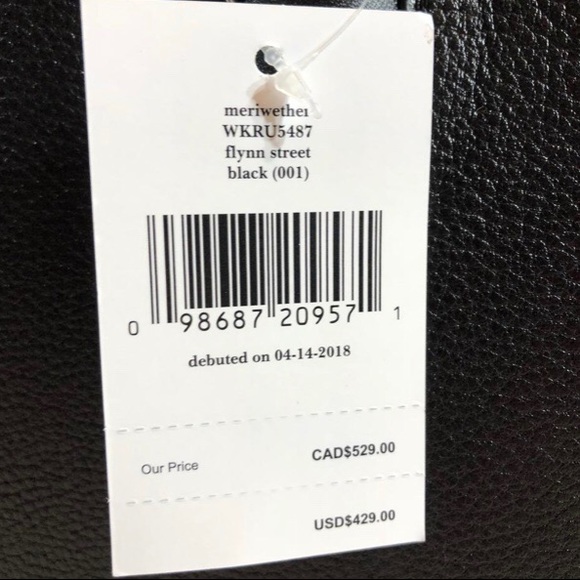 NWT Kate Spade Flynn Street Meriwether Large Tote - Picture 8 of 8